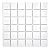 Vogue Premium Quality 2" White Porcelain Square Mosaic Tile Shiny Look Designed In Italy (12x12)