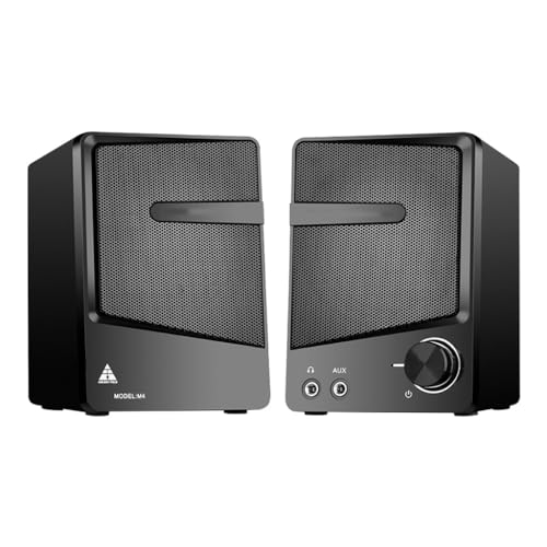 Mini subwoofer externo portátil con cable para audio de ordenador