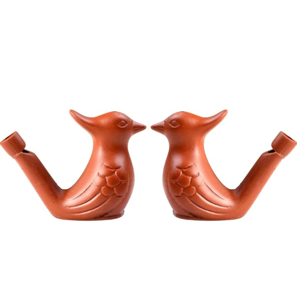 Bismi Clay Bird Water Whistle Terracotta Couple Birds Children Toy Pack of 2 (B0C1KVBCBB) Amazon Price History, Amazon Price Tracker
