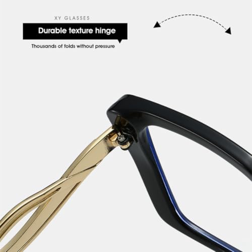 Lunettes rétro léopard de soleil et lumière bleue avec branches creuses ciselées