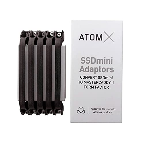 Angelbird AtomX adapterhandtag för AtomX SSDmini Ninja V, 5 i 1-pack