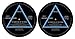 Produktbild Pink Floyd 'Dark Side Of The Moon' Plattenspieler Slipmat Set (