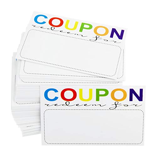 RXBC2011 Coupon Cards Pack of 100 for Business ...