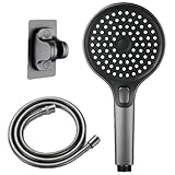 3 in 1 Hochdruck-Duschkopf Megashower Duschkopf mit Schlauch Handbrause Dusche mit Halterung...