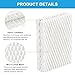 KingBra 4Pcs WF813 Humidifier Filters Replacement Wick Filter Compatible with Equate EQWF813 EQ-2119-UL Relion RCM-832 RCM-832N ProCare PCWF813 PCCM-832N Protec WF813 Cool Mist Humidifier