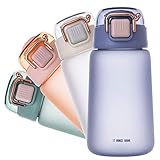 EVEPURE School Water Bottle for Girls - Kids Water Bottle for School - Mothers Day Tritan Water Bottle for Toddler Girls- Mystery Purple