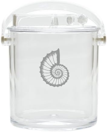 Acrylic Insulated Ice Bucket with Tongs -Spiral