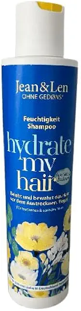 Jean & Len Vegan Aloe Vera Shampoo for Very Dry Hair - 300ml