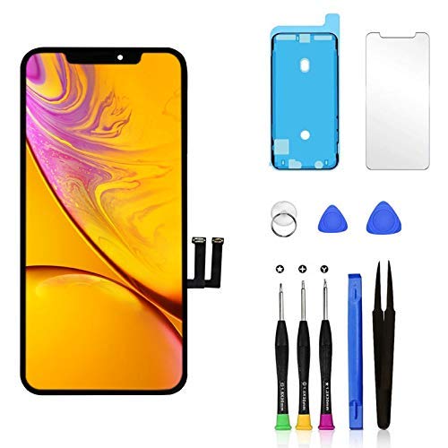 Pavlysh for iPhone 11 Screen Replacement LCD Display Touch Screen digitizer Assembly with Waterproof Frame Adhesive Sticker Screen Protector and Repair Tools for iPhone 11 6.1 inch