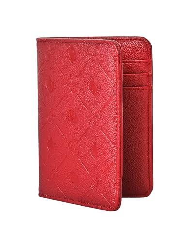 Housse de passeport Hello Kitty rouge pour trouver votre document vite