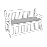 Photo Gallery gardenista cuscino per sedile da giardino | cuscino per panca 2-3 posti per interni/esterni | resistente all acqua cuscino per panchina | cuscini panca con imbottitura in schiuma128x50cm (grigio) Photo Gallery gardenista cuscino per sedile da giardino | cuscino per panca 2-3 posti per interni/esterni | resistente all acqua cuscino per panchina | cuscini panca con imbottitura in schiuma128x50cm (grigio)