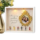 Dispositions créatives amusantes : la boîte à ombres flexible incluse dans le kit de bricolage permet aux utilisateurs d'organiser et de bricoler des présentoirs avec facilité, offrant une activité d'artisanat épanouissante qui sert également d'idée cadeau distinctive pour les amis ou les membres de la famille passionnés par les loisirs artistiques