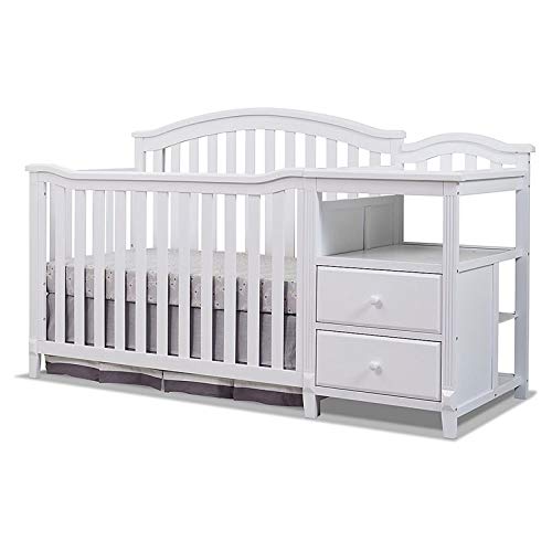 Sorelle Berkley Crib & Changer, White