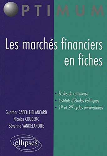 Les marchés financiers en fiche