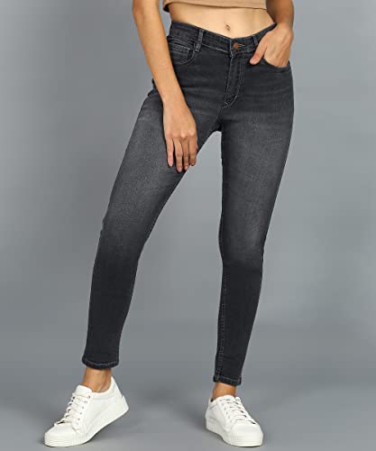 Image of Urbano Fashion Women's Skinny Fit High Rise Jeans
