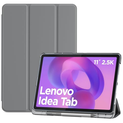 ProHülle Hülle für 11'' Lenovo Idea Tab 2025, Schutzhülle Hülle Smart Cover- Grau