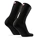 DANISH ENDURANCE Heat Sock 43-47 Black 2-pack