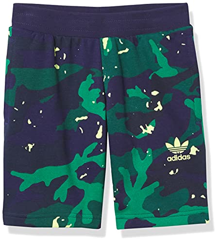 Short Camo Adidas Originals Garçon Bleu Nuit Taille L Enfant