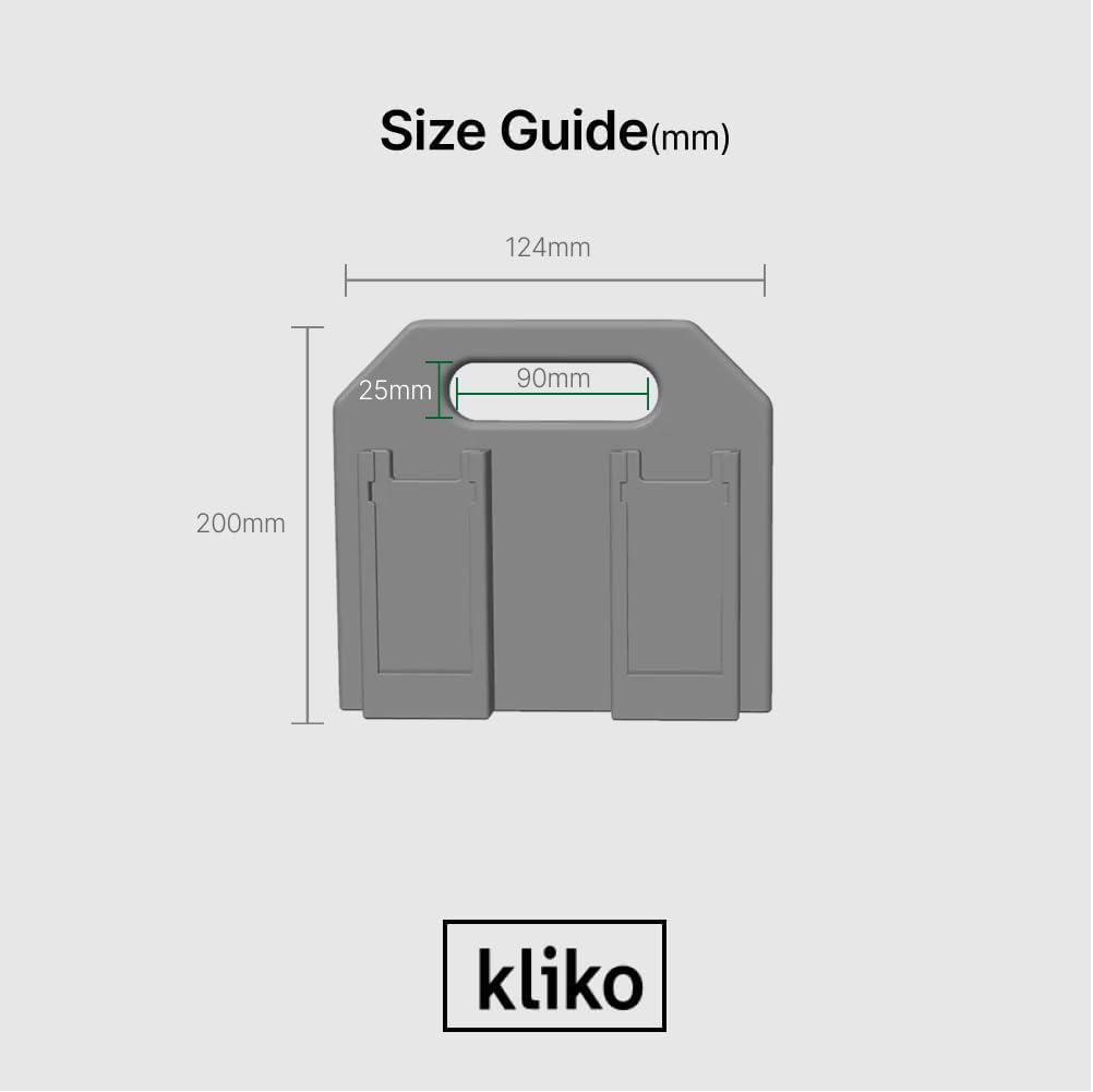 Battery Caddy 4 Pack Compatible with 18V Batteries – Portable Battery Storage Holder