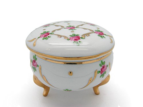 Classic victorian themed desert rose ceramic vintage 2.…