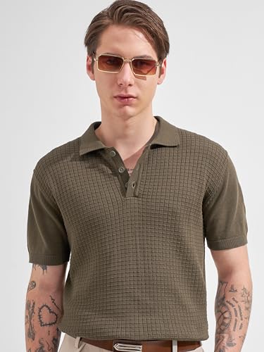 Image of Highlander Men's Polo Tshirt | Flat Knit | Regular Fit | Polo T-Shirt for Man