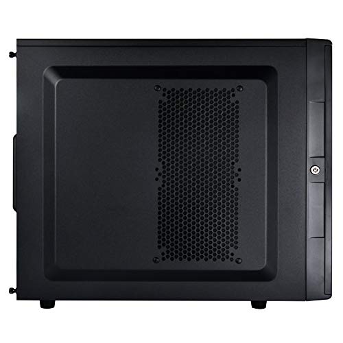 Gabinete Silverstone Technology CS380 de torre ATX compacto de 8 bahías, modelo CS380B-X V2.0, color negro miniatura 5