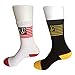 Sexybody Men's Wu-Tang Clan Classic Logo Comfort Crew Socks (2PACKS)