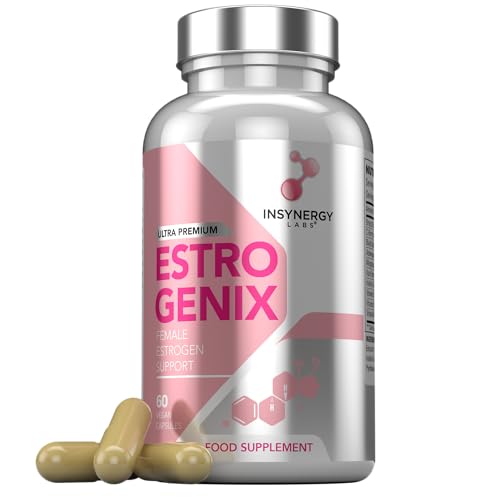 EstroGenix Estro Balance Tablets for Women High Strength Estro Complex Supplement 60 Vegan Capsules