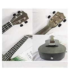 ukulélé Voyage Hawaii Ukulele Hawaii Fourned Guitare Polie (Color : Gray) - Les Beatles, Paul McCartney, John Lennon, RIngo Starr, George Harrison ukulélé Voyage Hawaii Ukulele Hawaii Fourned Guitare Polie (Color : Gray) – Image 4