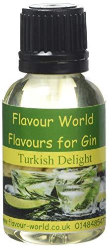 Flavour World Flavouring for Gin, 30 ml, Turkish Delight