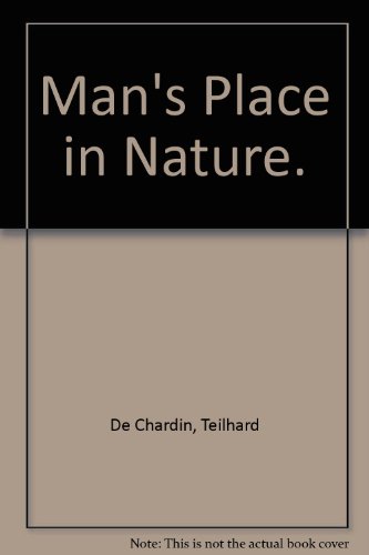 Man's Place in Nature. B009QL6ZBC Book Cover