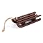 Abaodam Mini Slitta Rossa Decorativa 7cm – Accessorio Per Villaggio Natalizio, Casa Delle Bambole, Centrotavola Feste - 5