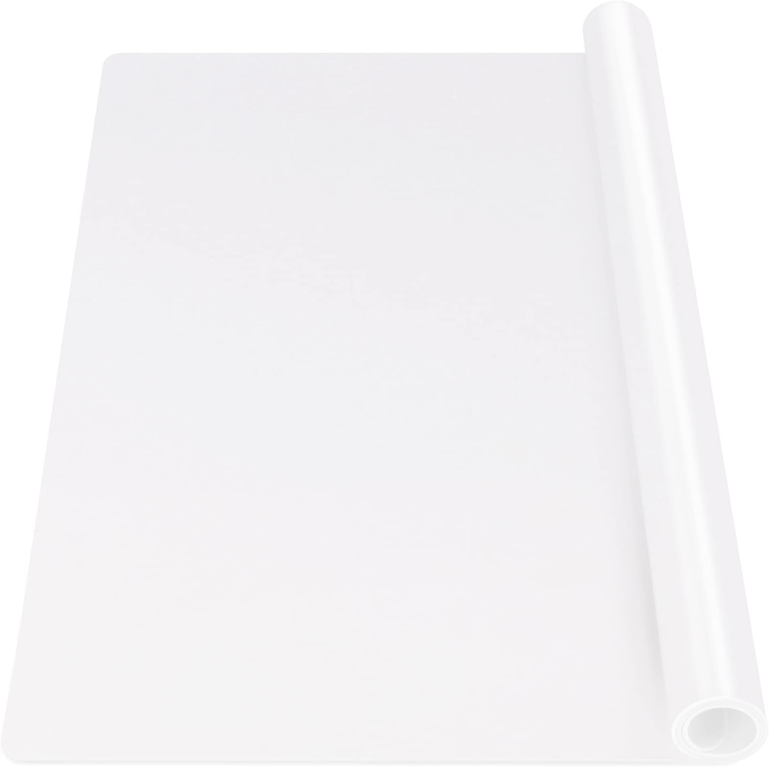 Gartful Oversize Transparent Silicone Mat, Countertop Protector, 27.6X 19.7 inches Silicone Sheet for Crafts Resin Jewelry Casting Mat Pad Nonstick Table Placemat