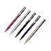 Tombow 55110 ZOOM L105 Ballpoint Pen, Silver, 1-Pack. Slim Tapered Design for Comfortable, Everyday Writing