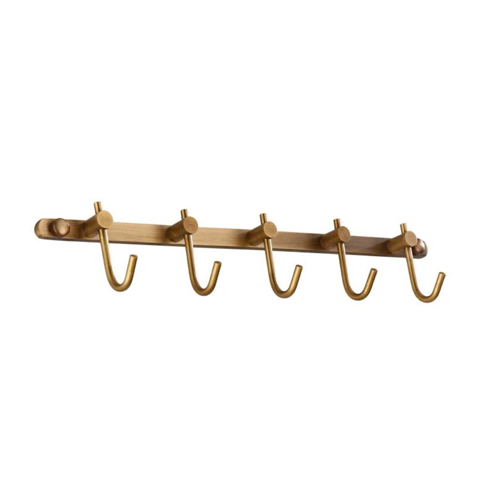 WLRDPUPJE Towel Hook Bathroom Row Hooks Antique Hanging Clothes Towel for Bathroom Kitchen