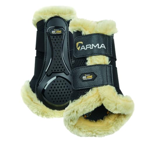 Best Cross Country Boots for Cobs: Top Picks & Reviews 15 Shires ARMA OXI-Zone Supafleece Brush Boots - 4D Impact Protection & 360 Ventilation Horse Boots Full