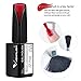VENALISA Esmalte Semipermanente de Pintauñas rojo oscuro 15ml Esmaltes de Uñas soak...