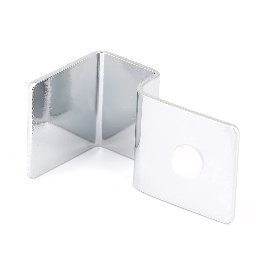 Acouto Clips Support Couvercle Verre Aquarium, Acier Inoxydable, 10 mm, Lot de 4 pièces, Fixation sécurisée, Entretien Aquarium