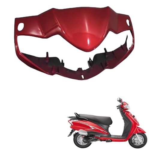 Image of GadiBike Headlight Visor Red for Hero Duet Visor