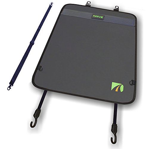 Drive Auto Products Protector de Asiento de Coche para bebé con Alfombra de Perro Pack de 1 Gris