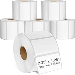 6000 Labels(white 2.25"x1.25")