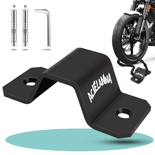 Wall/Ground Bike Anchor, 304 Stainless Steel Screws, 5mm Thick Steel