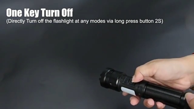 VANRAKSHAK FL-ZH01 LED Rechargeable Flashlight, 1500 Lumens, 5