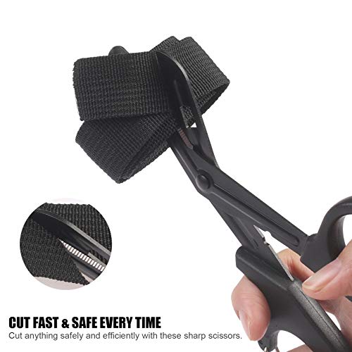 image for Romeda Pen Light and Medical Scissors, LED Penlight with Pupil Gauge a