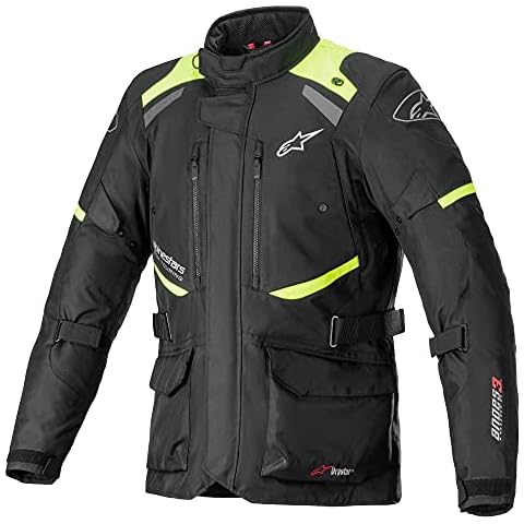 Chaqueta Alpinestars Andes V3 Drystar Negra/Amarilla Fluorescente Hombre Cover