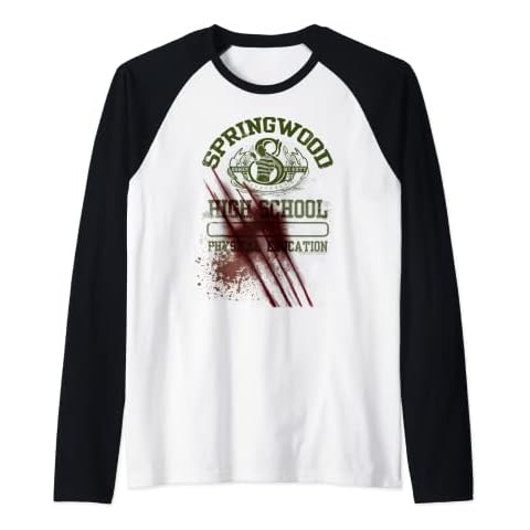 A Nightmare on Elm Street Springwood Raglan Baseball Tee Cover