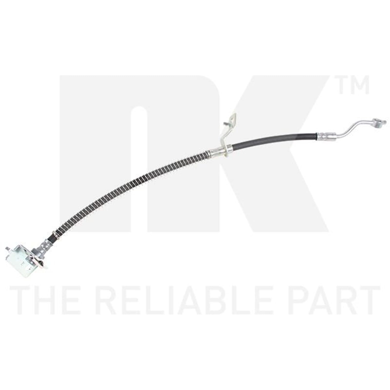 2X NK Bremsschlauch vorne links rechts | 8534105 + 8534106 Kompatibel mit ix20 (jc)