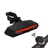 YPPAHEB Bicycle Turn Signal Light,Bicycle Rear Light,USB Charging LED Bike Taillight with Remote Control