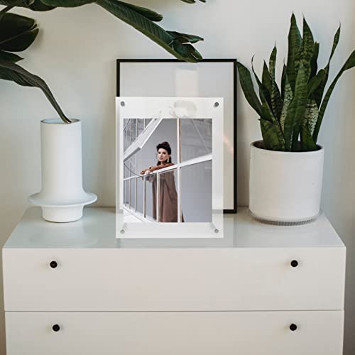 Yardwe Moldura para documento de acrílico certificado, moldura transparente para diploma, moldura ac