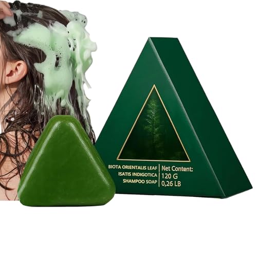 Pastilla De Champú | Jabón Hidratante Para Pelo Normal,Limpieza Profunda Para Hombres Mujeres Jóvenes Y Familias